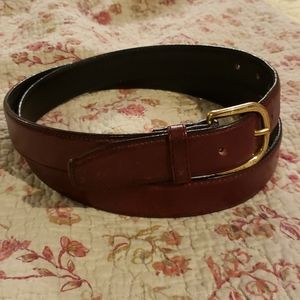 🔥🔥 Leegin Genuine Leather Belt 44 brass buckle